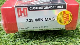 HORNADY DIE SET .338 WIN