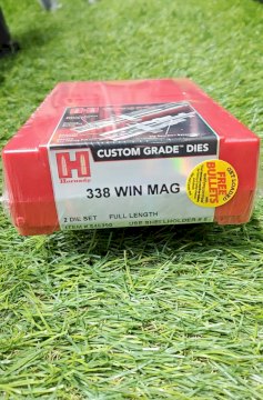 HORNADY DIE SET .338 WIN HORNADY DIE SET .338 WIN