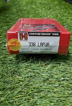 HORNADY DIE SET .338 LAPUA