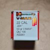 PUNTAS HORNADY .22/223 50 Gr V-MAX 100 #22261