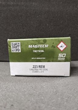 MUNICION MAGTECH  FMJ  CAL. 223