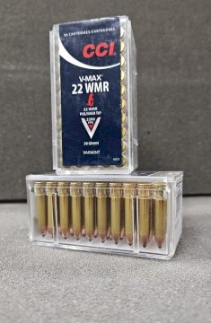 MUNICION CCI .22WMR V-MAX MUNICION CCI .22WMR V-MAX