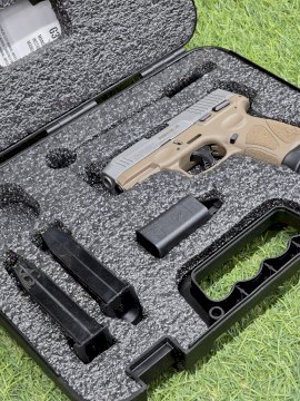 PISTOLA TAURUS G3C MARRON INOX CAL.9,MM PISTOLA TAURUS G3C MARRON INOX CAL.9,MM