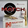 MUNICION HORNADY CAL .6,5 CREEDMOOR MATCH 147 Gr ELD MATCH