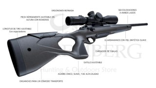 FUSIL SAKO S20 FINNLIGHT CAL .300 WIN SINTETICO/PAVON  