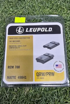 ANILLAS/MONTAJES LEUPOLD BASES WEAVER REM 700 2 PIEZAS - 49841 ANILLAS/MONTAJES LEUPOLD BASES WEAVER REM 700 2 PIEZAS - 49841