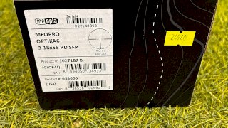 MIRA MEOPTA OPTIKA6 3-18X56 3-18X56 30MM RD SFP 4C - SPF