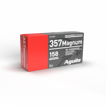 MUNICION AGUILA .357 MAGNUM 158 Gr SJSP MUNICION AGUILA .357 MAGNUM 158 Gr SJSP