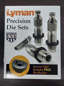 LYMAN SET DIES.C.243 KIT x 2