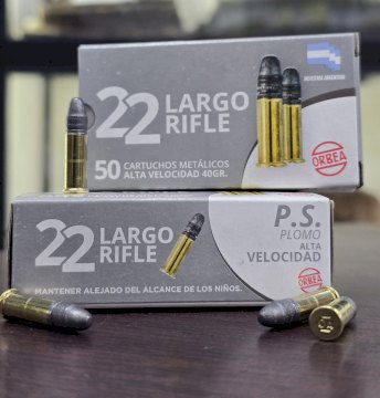 MUNICION ORBEA 22LR SOLIDA/PLOMO 40GR