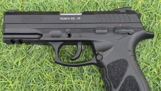 PISTOLA TAURUS 9MM TH9 PAVONADA