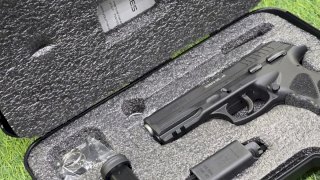 PISTOLA TAURUS 9MM TH9 PAVONADA