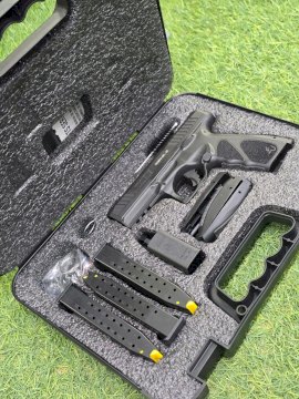 PISTOLA TAURUS SEMI 9MM TS9 PAVONADA PISTOLA TAURUS SEMI 9MM TS9 PAVONADA