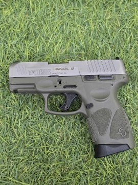 PISTOLA TAURUS SEMI G3C 9MM OLIVA/INOX PISTOLA TAURUS SEMI G3C 9MM OLIVA/INOX