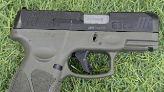 PISTOLA TAURUS SEMI 9MM G3C OLIVA/PAVÓN 