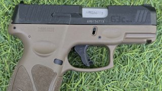 PISTOLA TAURUS G3C MARRON CAL. 9MM