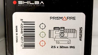 MIRA SHILBA  PRISMA FIRE 2,5X32 IR
