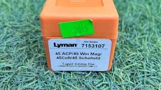 TAPER CRIMP LYMAN  45 ACP 