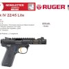 PISTOLA RUGER MARKIV 22/45 LITE 4,40