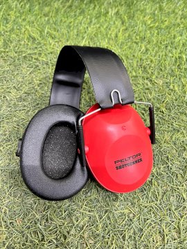 PROTECTORES AUDITIVOS SHOTGUNNER - 97011 COLOR ROJO