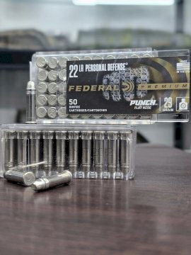 MUNICION 22LR FEDERAL FLAT NOSE 29 Gr - STD VELOCIDAD 1080 FPS MUNICION 22LR FEDERAL FLAT NOSE 29 Gr - STD VELOCIDAD 1080 FPS