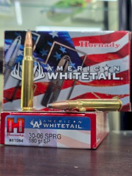 MUNICION HORNADY 30 06 SPRG 180 Gr