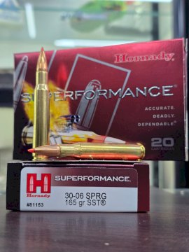 MUNICION HORNADY  SST SPF  CAL. 30-06