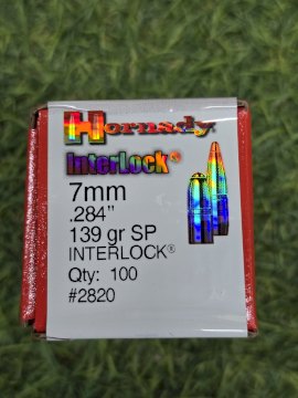 PUNTAS HORNADY .7MM - 139 Gr SP #2820 PUNTAS HORNADY .7MM - 139 Gr SP #2820