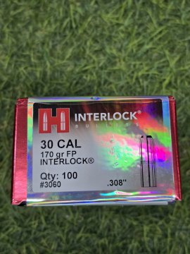 PUNTAS HORNADY .30/(30-30) - 170 Gr FP #3060 PUNTAS HORNADY .30/(30-30) - 170 Gr FP #3060