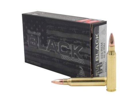 MUNICION HORNADY CAL.223 FMJ BLACK 62 Gr #80234