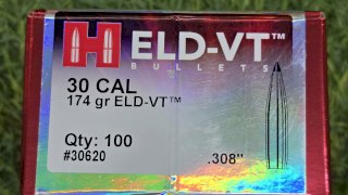 PUNTAS HORNADY .30 - 174 Gr ELD VT #30620