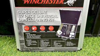 KIT DE LIMPIEZA WINCHESTER  KIT WINCHESTER 62 PIEZAS - ESTUCHE ALIMINIO