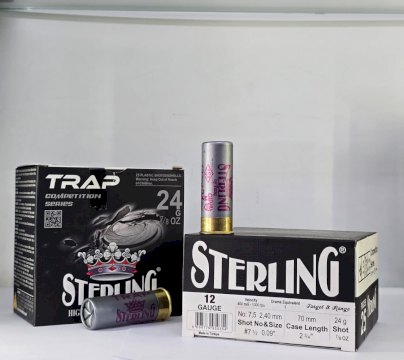 CARTUCHO STERLING CAL 12 24GR TRAP CARTUCHO STERLING CAL 12 24GR TRAP