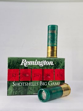 CARTUCHO REMINGTON (POSTA) CAL 12 POSTA PLOMO BUCKSHOT 25 PELLET CARTUCHO REMINGTON (POSTA) CAL 12 POSTA PLOMO BUCKSHOT 25 PELLET