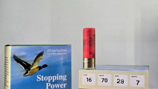 CARTUCHO STOPPING POWER (NACIONAL) CAL 16 CAZA 28GR MUN 7