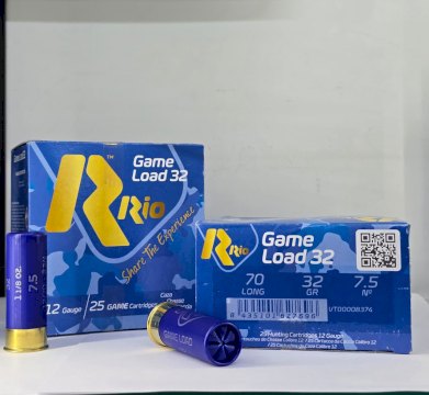 CARTUCHO RIO (ESPAÑA) CAL 12 32GR GAME LOAD MUN 7 1/2
