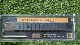 RIEL PICATINNY DE ACERO PARA REMINGTON 783 C