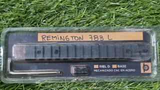 RIEL PICATINNY DE ACERO PARA REMINGTON 783 L