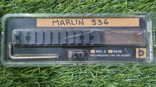 RIEL PICATINNY DE ACERO PARA MARLIN 336