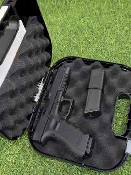 PISTOLA  GLOCK SEMI 34 - GEN 4 PAVONADA CAL .9
