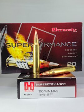 MUNICION HORNADY CAL .300 SST SPF 180 Gr SST #82193 MUNICION HORNADY CAL .300 SST SPF 180 Gr SST #82193