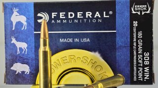 MUNICION FEDERAL CAL .308 POWER SHOK 180 Gr