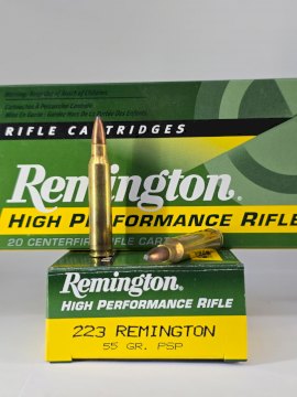 MUNICION REMINGTON CAL .223 CORE LOKT 55GR PSP