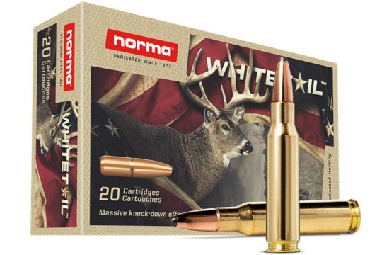 MUNICION NORMA WHITETAIL CAL .308 150 Gr SP