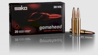 MUNICION SAKO GAMEHEAD CAL .308 180 Gr SP