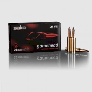MUNICION SAKO GAMEHEAD CAL .308 180 Gr SP
