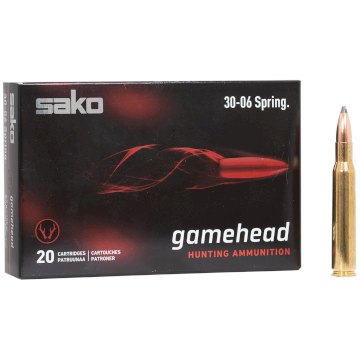 MUNICION SAKO GAMEHEAD CAL .30-06 150 Gr SP MUNICION SAKO GAMEHEAD CAL .30-06 150 Gr SP