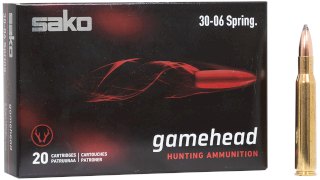 MUNICION SAKO GAMEHEAD CAL .30-06 180 Gr SP