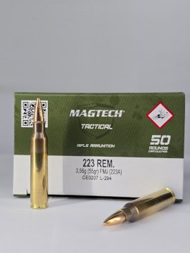 MUNICION MAGTECH CAL. 223 55GR - FMJ MUNICION MAGTECH CAL. 223 55GR - FMJ