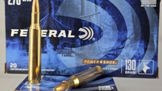 MUNICION FEDERAL CAL .270 POWER SHOK 130 Gr SP